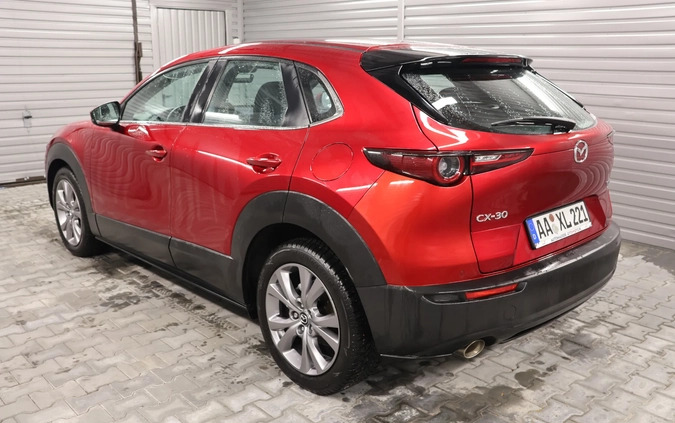 Mazda CX-30 cena 82700 przebieg: 139000, rok produkcji 2020 z Gdynia małe 211